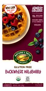 2 Waffles Waffle, Buckwheat Wildberry