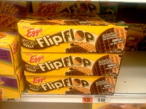 2 Waffles Waffle, Flip Flop Choco-