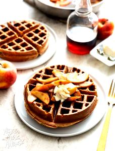 2 Waffles Waffle, Soy Plus