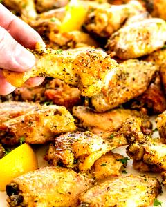 2 wings Lemon Pepper Wings