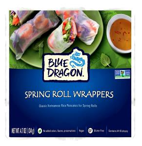 2 wrappers (17 g) Spring Roll Wrappers