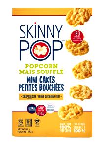 20 cakes (28 g) Popcorn Mini Cakes Sharp Cheddar