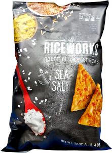 20 chips (1 oz) Rice & Adzuki Bean Snack Chips