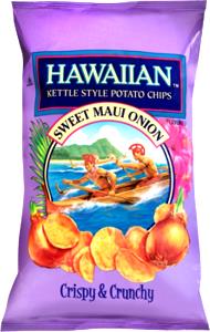 20 chips Hawaiian Sweet Onion Kettle-Style Chips