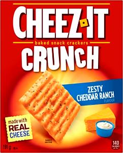 20 Crackers Snax Stix, Zesty Cheddar, Baked