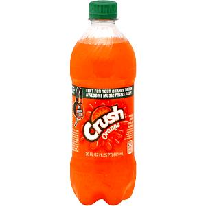 20 fl oz (591 ml) Orange Soda (Bottle)