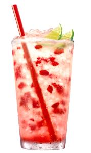 20 oz (449 g) Strawberry Limeade (Medium)