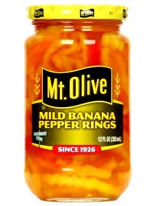 20 rings (1 oz) Banana Pepper Rings, Mild
