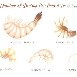 20 shrimp (4 oz) Raw Small Shrimp