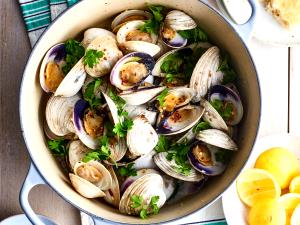 20 Smalls Clam, Cooked