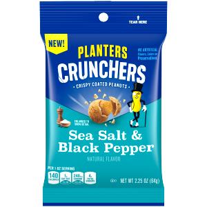 21 pieces (1 oz) Crunchers Sea Salt & Black Pepper
