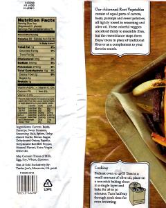 21 pieces (84 g) Julienned Root Vegetables