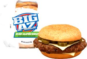 215 Grams Jalapeno Cheeseburger