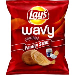 22 chips (28 g) Wavy Potato Chips