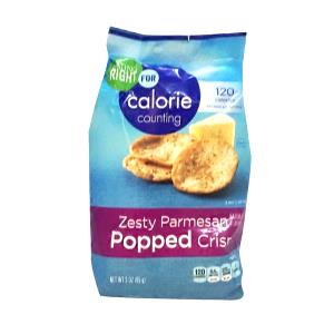22 crisps (1 oz) Zesty Parmesan Popped Crisps