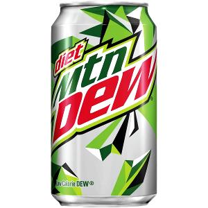 22 fl oz (651 g) Diet Mountain Dew (Large)
