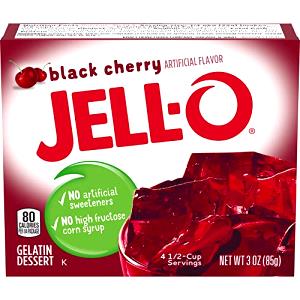 22 Grams Gelatin Dessert, Black Cherry