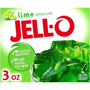 22 Grams Gelatin Dessert, Lime