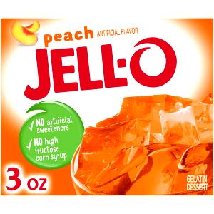 22 Grams Gelatin Dessert, Peach, Artificial Flavor