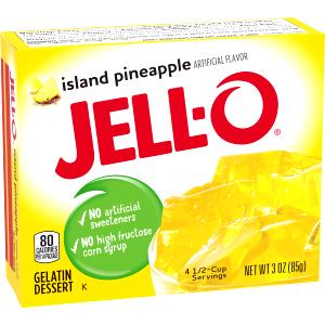 22 Grams Gelatin Dessert, Island Pineapple