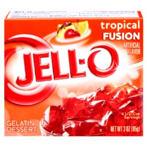 22 Grams Gelatin Dessert, Tropical Fusion