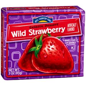22 Grams Gelatin Dessert, Wild Strawberry