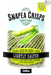 22 pieces (28 g) Snapea Crisps