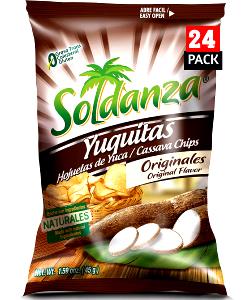 23 chips (1 oz) Cassava Chips