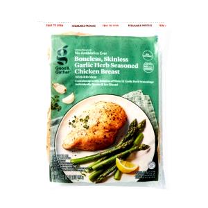 232 Grams Frozen Entrees, Garlic Herb Chicken