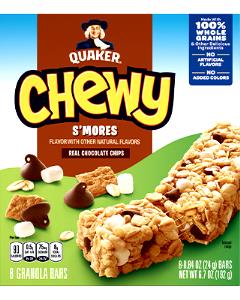 24 Grams Granola Bar, Chewy S