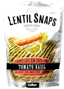 24 pieces (1 oz) Lentil Bean Crisps