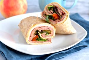 241 Grams Roast Beef & Provolone Wheat Wrap