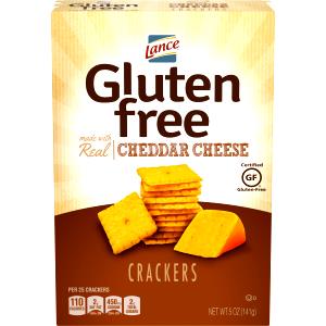 25 crackers (28 g) Gluten Free Cheddar Cheese Crackers