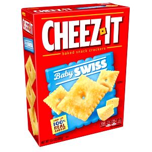 25 crackers (30 g) Cheez-It Baby Swiss Crackers