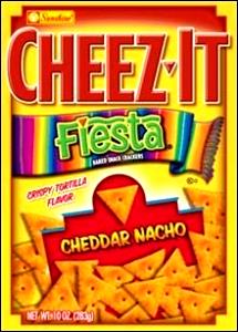 25 Crackers Cheez-İt Fiesta, Cheddar Nacho