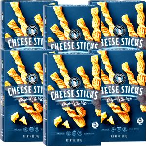 25 Crackers Three Cheese Snack Sticks