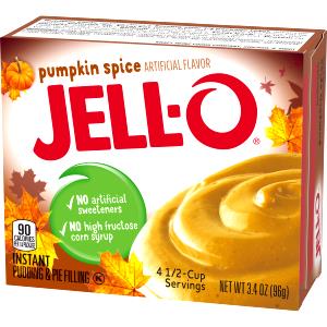 25 Grams Pudding & Pie Filling Mix, Instant Pumpkin Spice