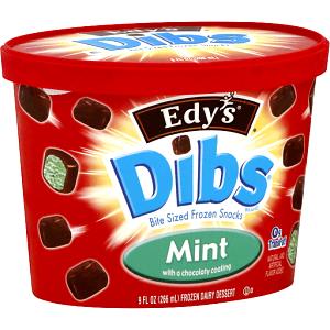 26 Pieces Ice Cream Snack, Dibs, Mint