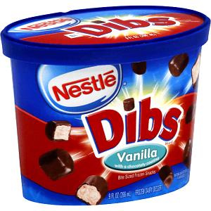 26 pieces Dibs Vanilla with Nestle Drumstick Coating