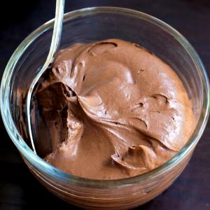 264 Grams MOCHA - Small - Soy Milk - Dark Chocolate - With Non-Fat Whip