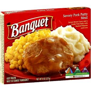 266 Grams Frozen Entrees, Savory Pork