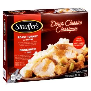 269 Grams Frozen Entrees, Roasted Turkey