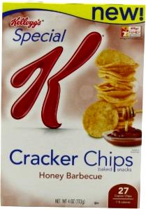 27 chips (30 g) Special K Cracker Chips - Honey Barbeque