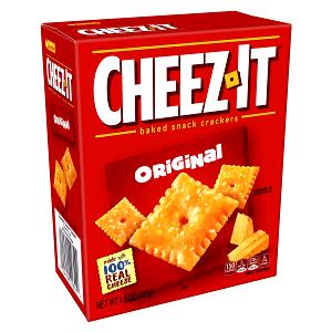 27 crackers (30 g) Cheez-It Grab N