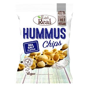 27 crisps (30 g) Hummus Crisps Sea Salt & Olive Oil