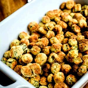 27 pieces Fried Okra