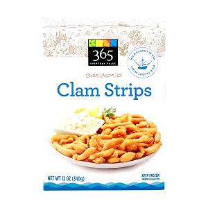 27 strips (84 g) Breaded Clam Strips