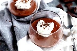 272 Grams MOCHA - Small - Skim Milk - Dark Chocolate - With Whip