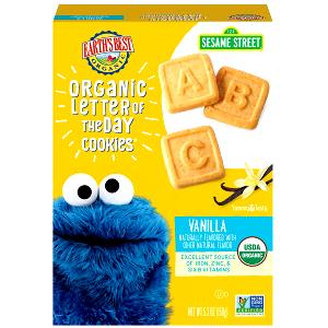 28 cookies (28 g) Vanilla Alphabet Cookies