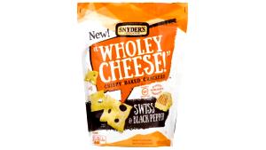 28 crackers (28 g) Wholey Cheese Swiss & Black Pepper